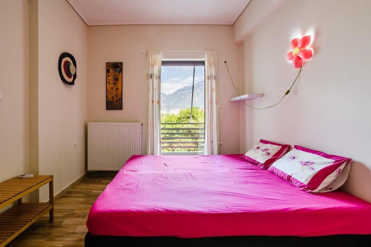 Kalamata'S Spacious Getaway-Taygetos Amazing View Bagian luar foto