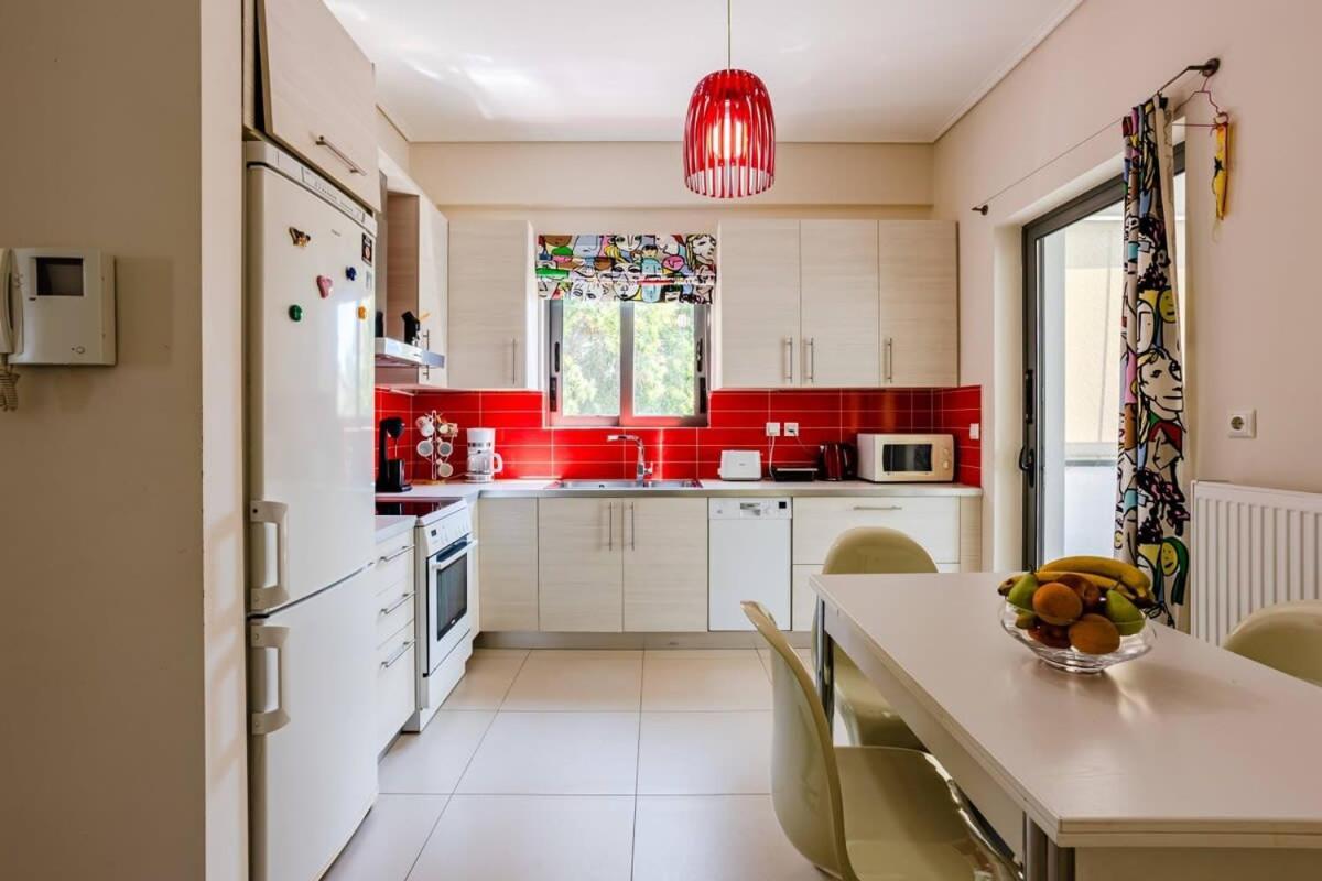 Kalamata'S Spacious Getaway-Taygetos Amazing View Bagian luar foto
